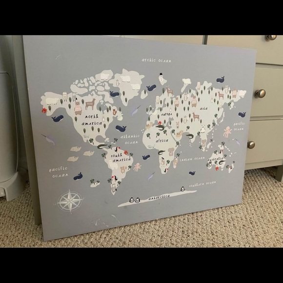 Nursery Arctic Ocean wall art - Picture 2 of 2